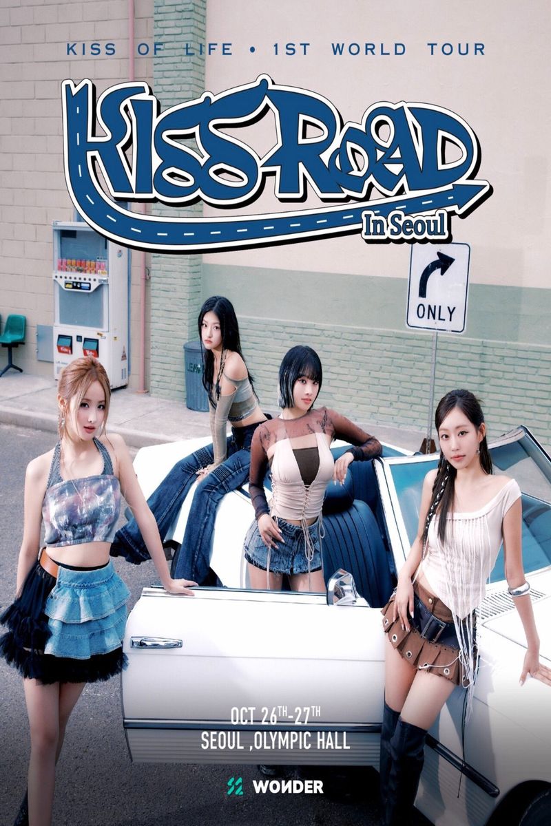 KISS OF LIFE - [KISS ROAD] 1ST WORLD TOUR In North America TOUR-LOG